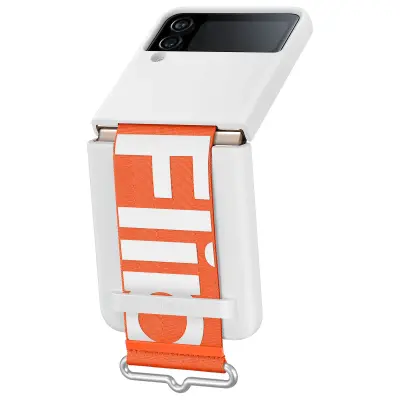 Maska za Galaxy Z Flip 4 funkcija Stand s uzicom