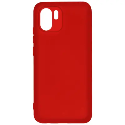 Maska za Xiaomi Redmi A1 i A2 polutvrda Soft-touch tanka crvena