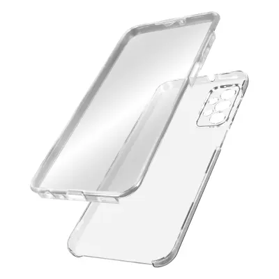 Maska Galaxy A23 5G / M23 5G Kruta leđa Meka prednja Prozirna