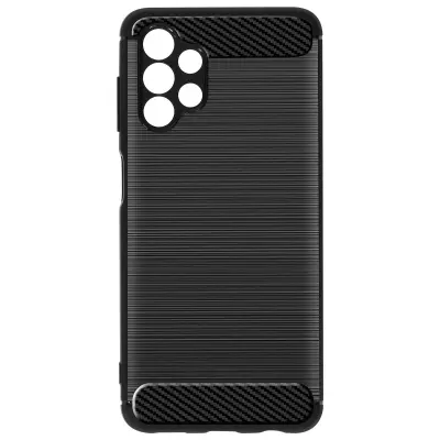Maska za Samsung A04s, A13 4G i A13 5G meka karbon brušeni efekt crna