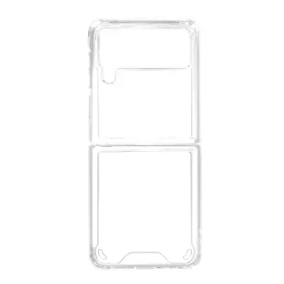 Maska za Galaxy Z Flip 4 kruta leđa antišok kutovi tanka lagana prozirna