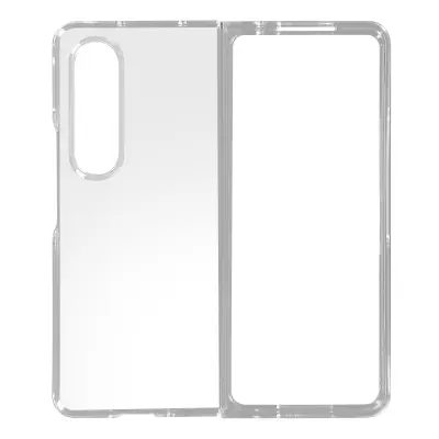 Navlaka Samsung Galaxy Z Fold 4 5G u 2 Dijela Polikarbonat Kruta Transparentna