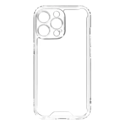 Maska za iPhone 14 Pro Max kruta leđa antišok kutovi tanka lagana prozirna