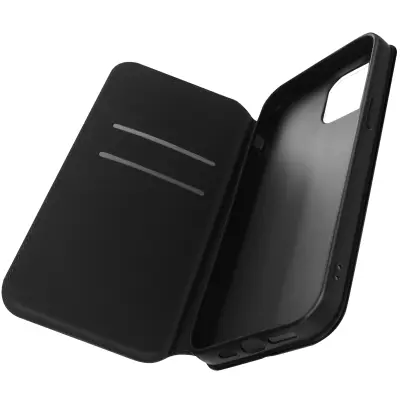 Folio futrola iPhone 14 preklop držač kartica funkcija video stalka crna