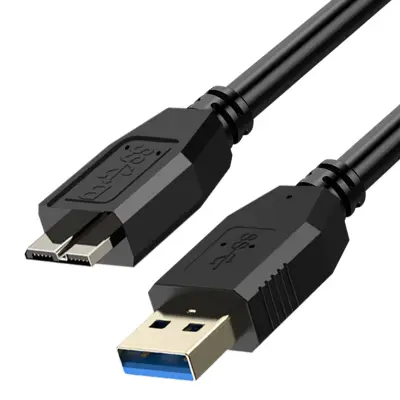 USB 3.0 Micro B kabel Samsung Galaxy S5 / Note 3 / Note Pro 12.2 crni 1,8m