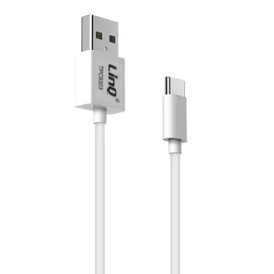 USB na USB tip C kabel punjenje i sinkronizacija Fast Charging 5A 3m bijeli