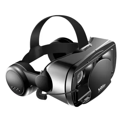 VR naočale za telefon 3D Anti-blue light leće Ugrađen audio Jack 3.5mm Crne