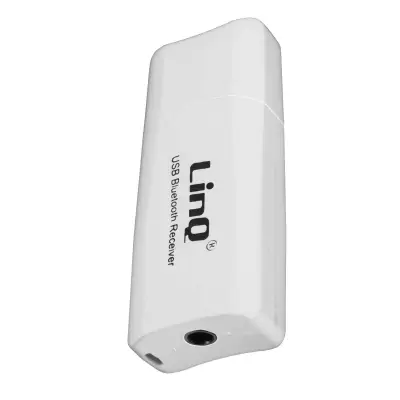 Bluetooth audio adapter USB / Jack 3.5mm Hands-free funkcija LinQ Bijeli