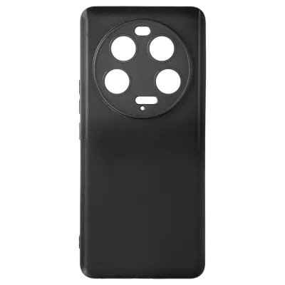 Maska za Xiaomi 13 Ultra silikonski gel tanka fleksibilna crna