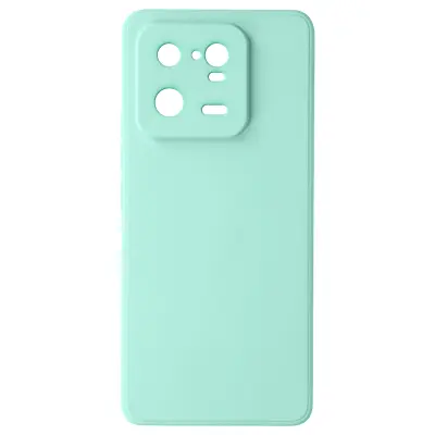 Maska za Xiaomi 13 Pro silikon unutrašnjost mikrovlakna mat završna obrada tirkizna