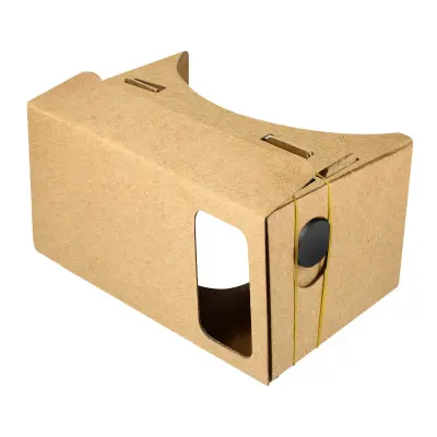 VR naočale za pametni telefon Karton Reciklabilne Ultra-kompaktne Smeđe