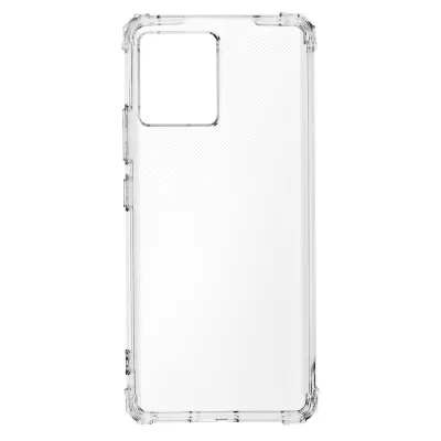 Maska za Motorola Moto G72 meki silikon ojačani antišok kut prozirna