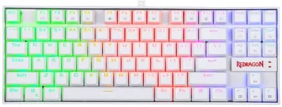 Tipkovnica REDRAGON KUMARA K552 RGB MECHANICAL WHITE RED SWITCH