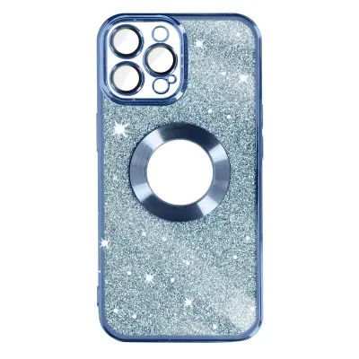 Maska za iPhone 12 Pro Max odvojive šljokice serija Protecam Spark plava