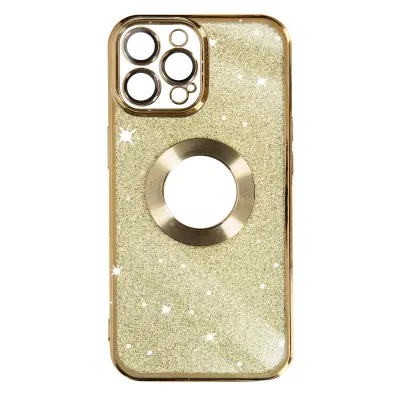 Maska za iPhone 13 Pro Max odvojive šljokice serija Protecam Spark zlatna