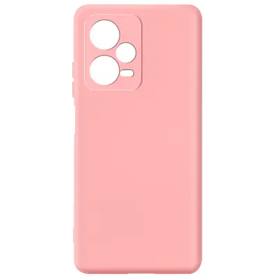 Maska za Xiaomi Redmi Note 12 Pro polutvrda Soft-touch tanka Fast Cover ružičasta
