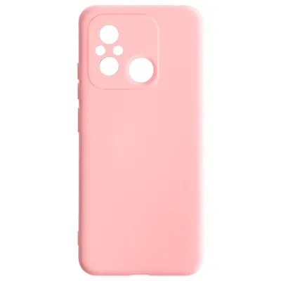 Maska za Xiaomi Redmi 12C polutvrda Soft-touch Fast Cover ružičasta