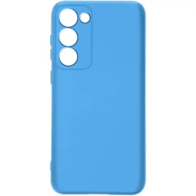 Maska za Samsung Galaxy S23 polutvrda Soft-touch tanka Fast Cover svijetloplava