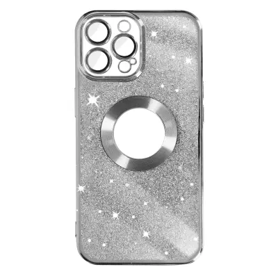 Maska za iPhone 12 Pro Max odvojive šljokice serija Protecam Spark srebrna