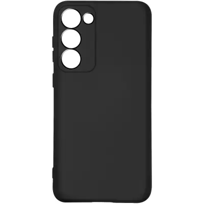 Maska za Samsung Galaxy S23 polutvrda Soft-touch tanka Fast Cover crna