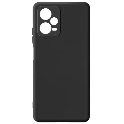 Maska za Xiaomi Redmi Note 12 5G polutvrda Soft-touch Fast Cover crna