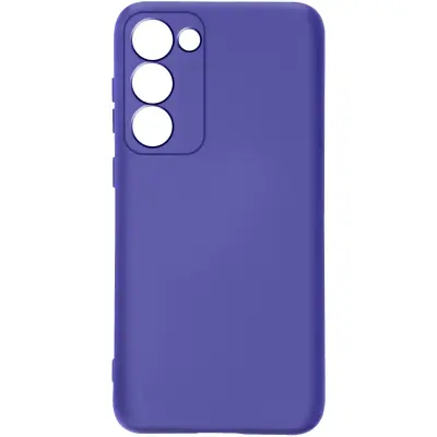 Maska za Samsung Galaxy S23 polutvrda Soft-touch tanka Fast Cover ljubičasta
