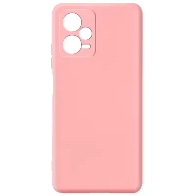 Maska za Xiaomi Redmi Note 12 5G polutvrda Soft-touch Fast Cover ružičasta