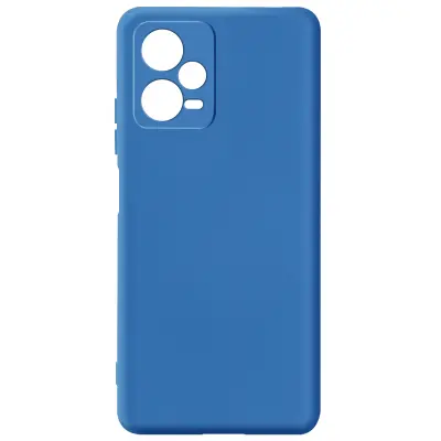 Maska za Xiaomi Redmi Note 12 5G polutvrda Soft-touch Fast Cover plava