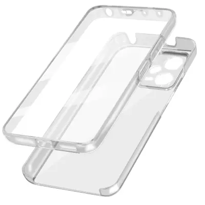 Navlaka 360° za Xiaomi Redmi Note 12 5G Stražnja Kruta Prednja Mekana Transparentna