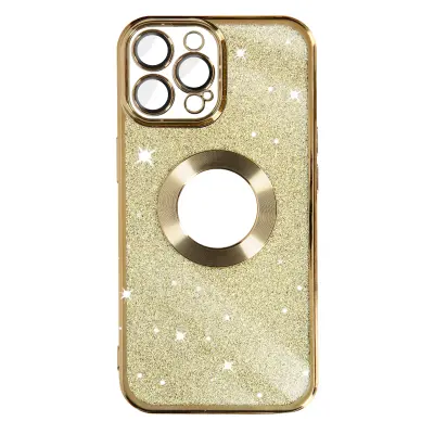 Maska za iPhone 12 Pro Max odvojive šljokice serija Protecam Spark zlatna