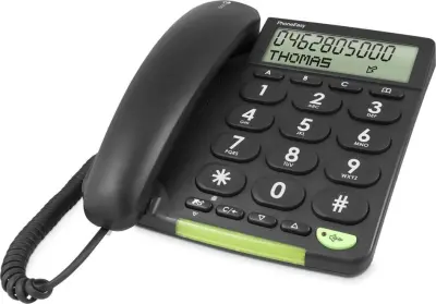 Doro mobilni telefon velikog pisma DoroPhoneEasy312css crni