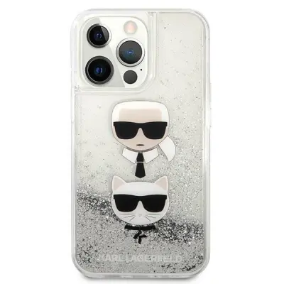 Maska za iPhone 13 Pro Glitter kruta s plutajućim šljokicama