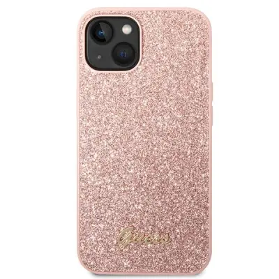Maska za Apple iPhone 14 TPU Glitter Script