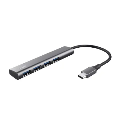 TRUST PC ADAPTER USB-C/4x USB-A,HALYX