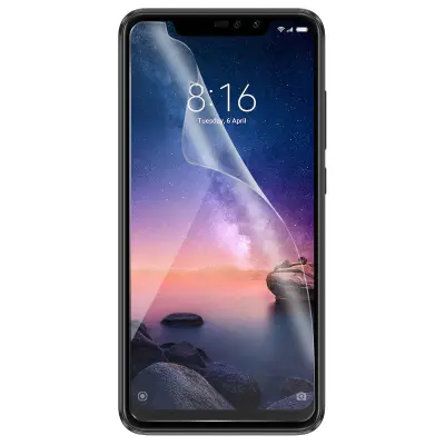 Zaštitna Folija Xiaomi Redmi Note 6 Pro Zaštita Ekrana Mekana Anti-ogrebotine