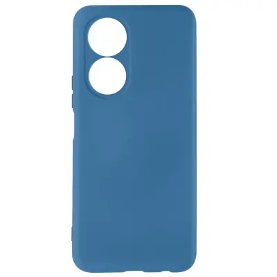 Maska Honor X7 Polutvrdi silikon Soft-touch Tanka Plava