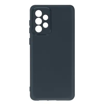 Navlaka Samsung Galaxy A73 5G Polu-kruta Soft-touch Tanka noćno plava
