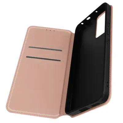 Futrola za Xiaomi 12 Lite, preklopna, novčanik, video stalak, ružičasta