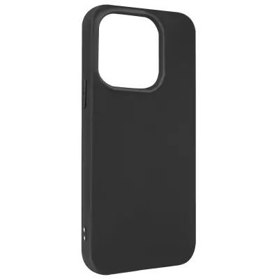 Maska Apple iPhone 14 Pro Max Fleksibilni silikon Mat završna obrada Protiv otisaka Crna