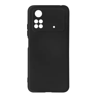 Maska za Xiaomi Poco M4 Pro 4G polutvrda Soft-touch tanka crna