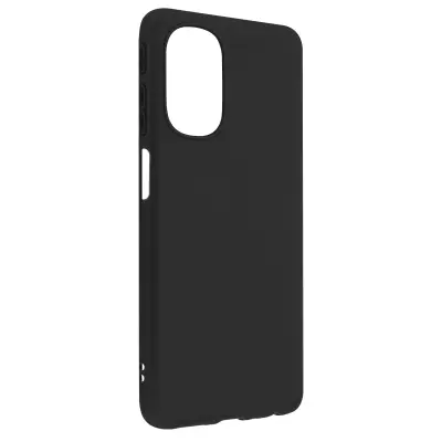 Maska Motorola Moto G51 5G silikon fleksibilna mat završna obrada protiv otisaka crna