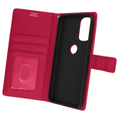 Futrola Motorola Moto G31 i G41 preklop novčanik video stalak ružičasta