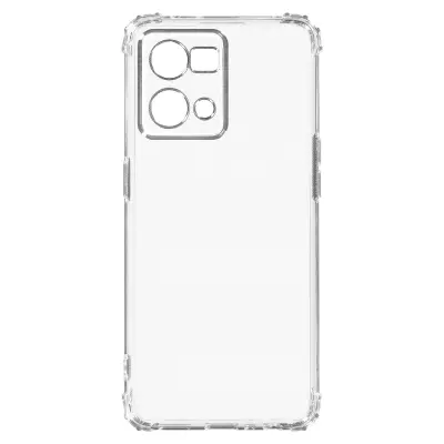 Maska Oppo Reno 7 silikonski gel ojačani kutovi prozirna