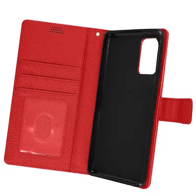 Realme GT Neo 2 / GT Neo 3T i GT 2 preklopna futrola s novčanikom crvena