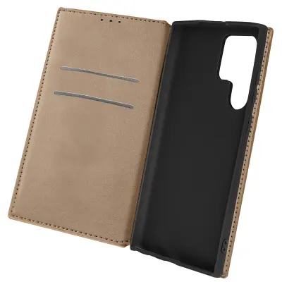 Novčanik-etui za Samsung Galaxy S22 Ultra s magnetskim preklopom i podrškom.