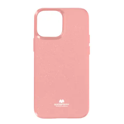 Maska iPhone 13 Pro Max Silikonski gel Sjajni efekt Mercury ružičasta
