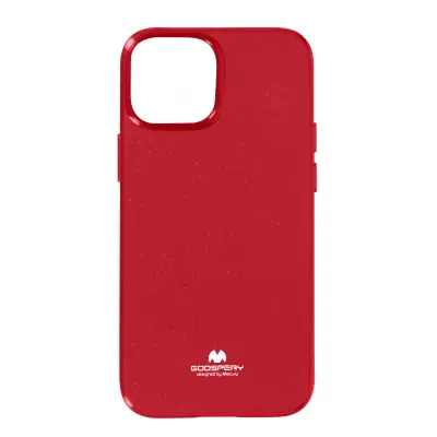 Maska iPhone 13 Mini Silikonski gel Sjajni efekt Mercury crvena