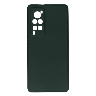 Navlaka Vivo X60 Pro Silikonska Mekana Završetak Soft Touch Tanka Zelena Kaki