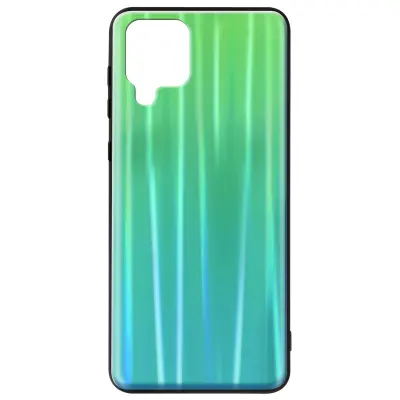 Navlaka Samsung Galaxy A42 Bi-materijal Holografski Sjajan Tanka Lagana zelena