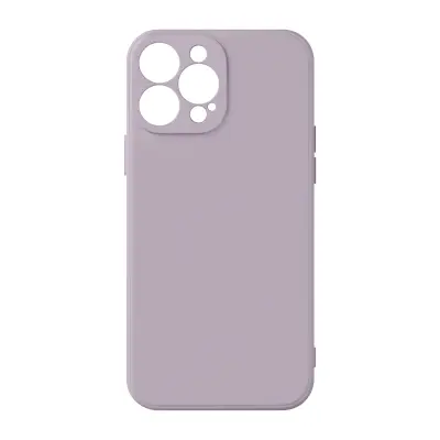 Maska iPhone 13 Pro Polutvrdi silikon Soft Touch Ljubičasta